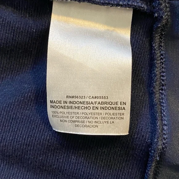 Nike Women's Navy and White Training Jacket Zip Up Small - Picture 14 of 15